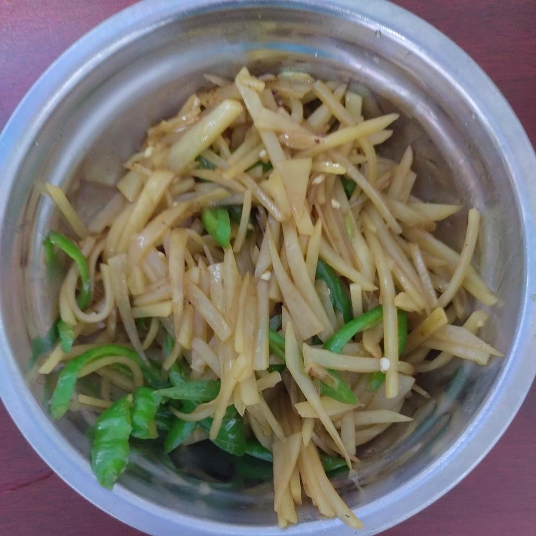 青椒土豆丝