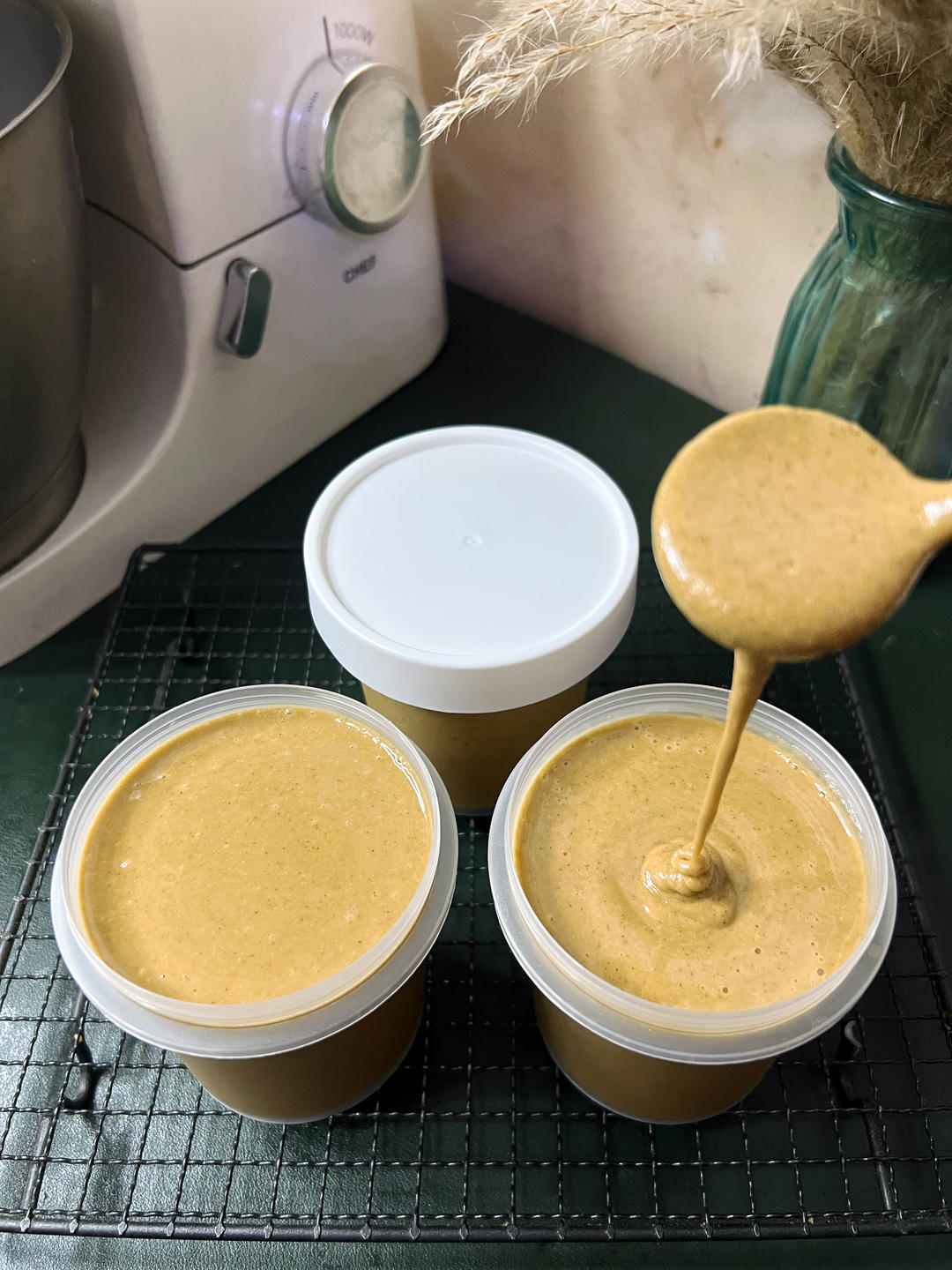 自制芝麻酱（消耗天然带灰的白芝麻）