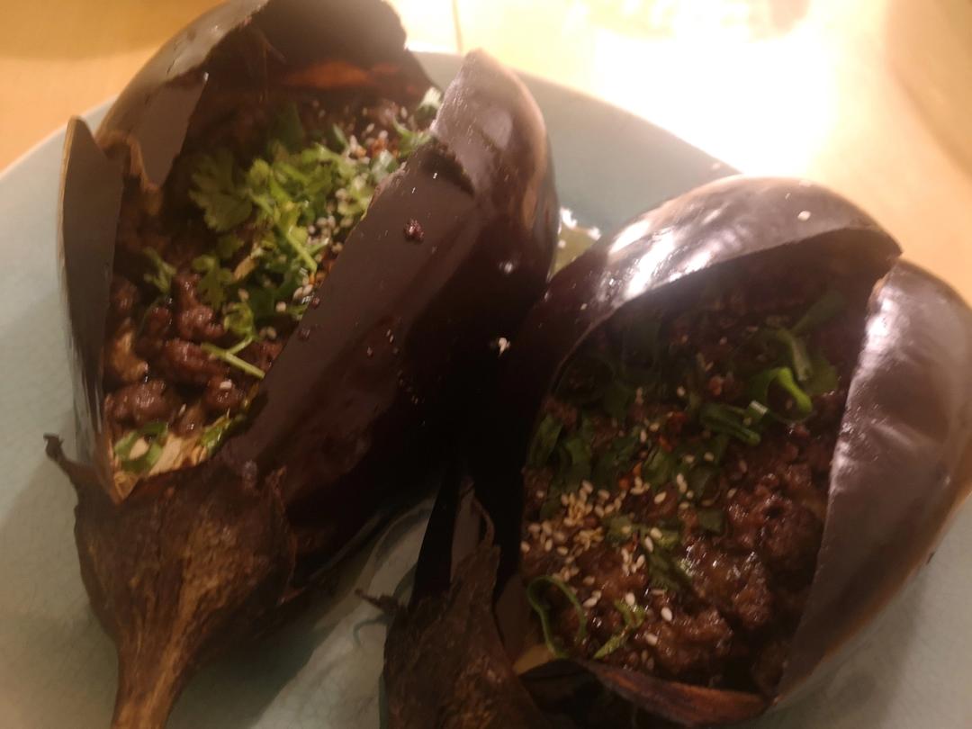 CC招牌菜销魂烤茄子，百吃不厌！