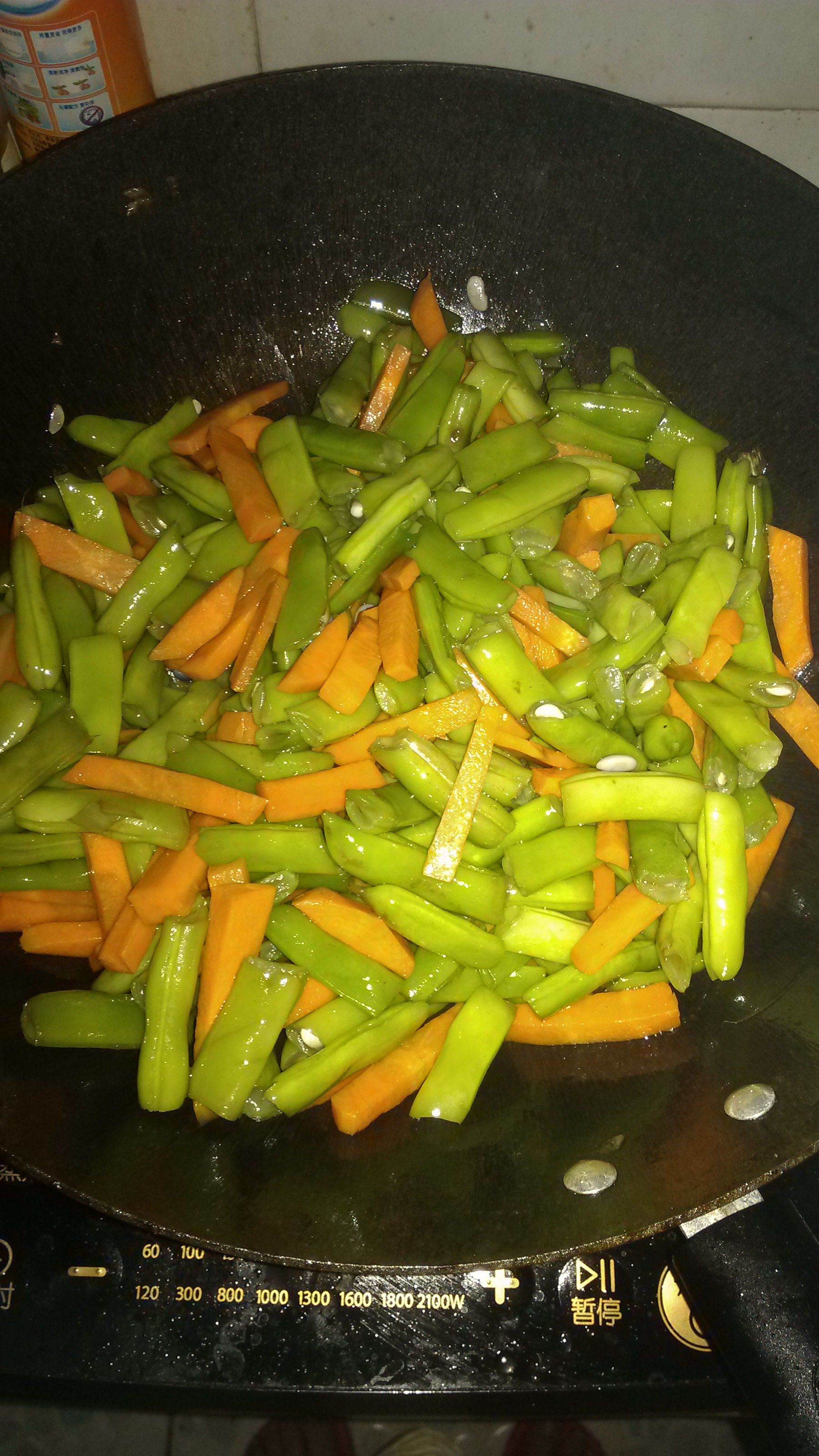 清炒豆角