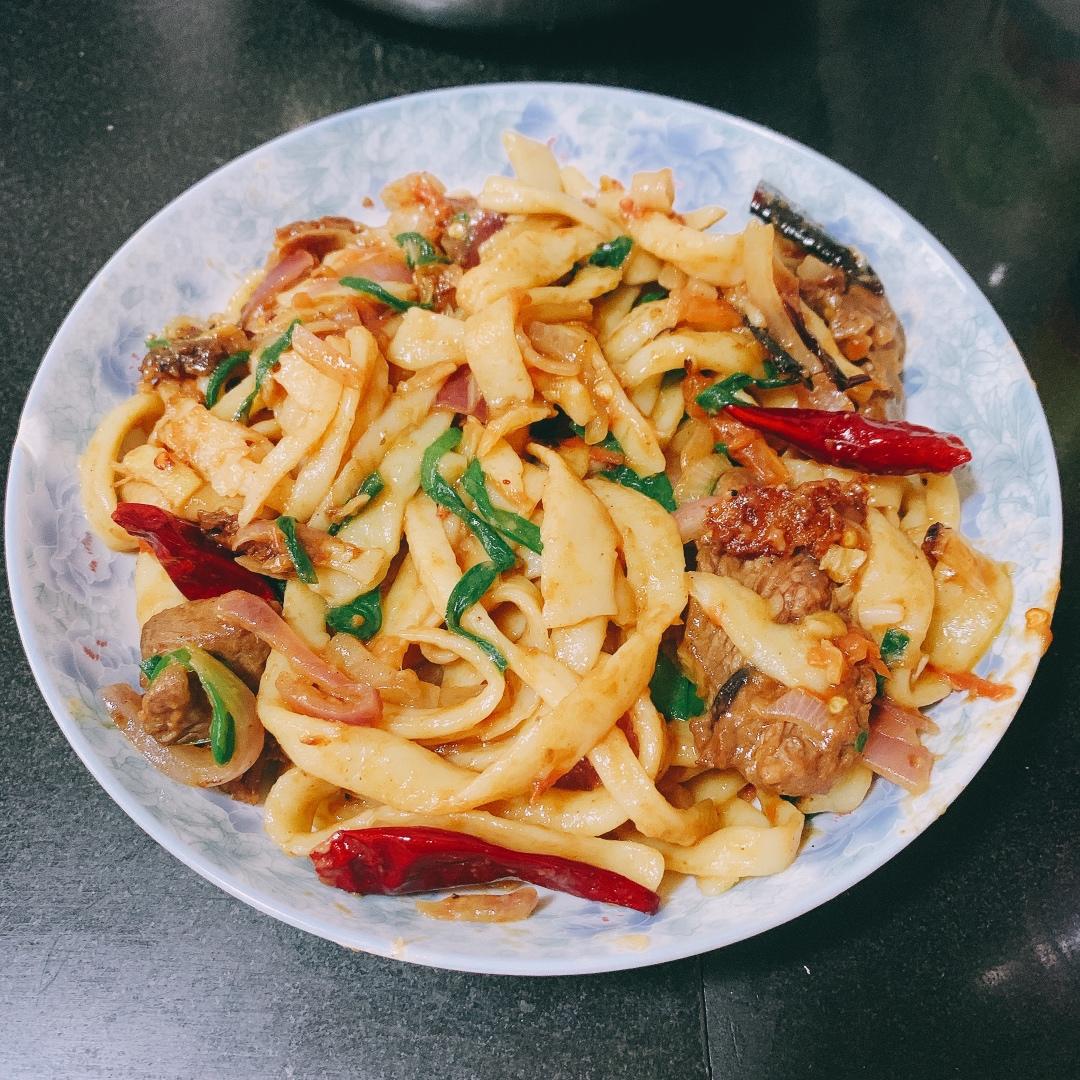 歹歹的干煸炒面
