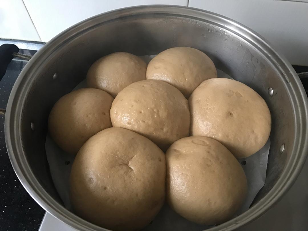 有着面包口感的红糖馒头（一次发酵）