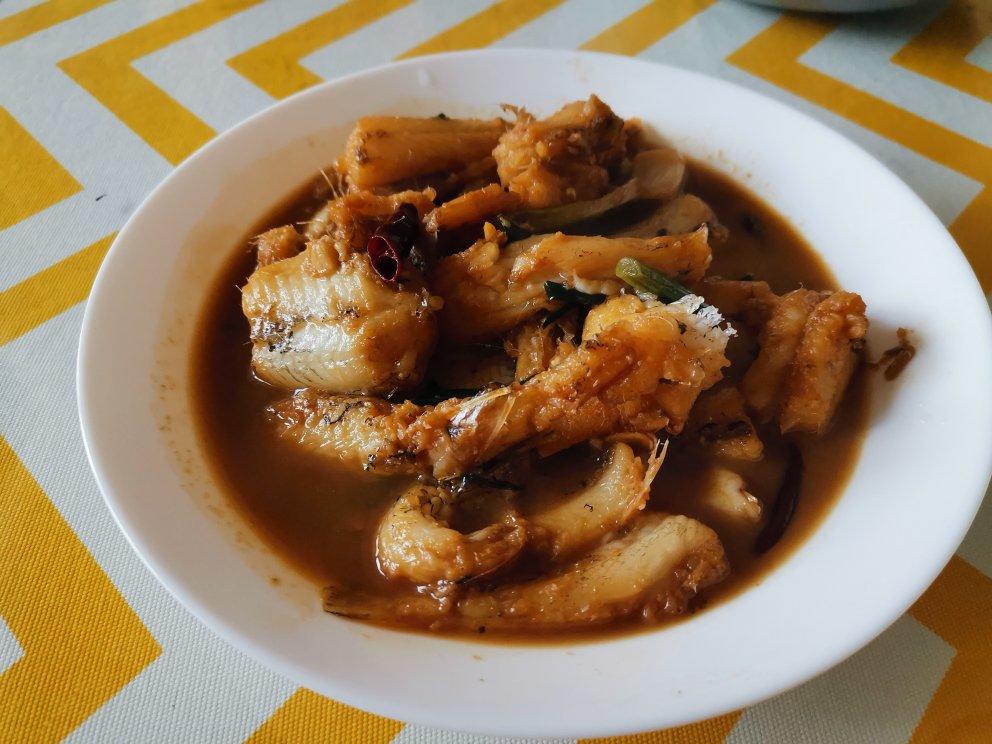 红烧虾潺鱼（又名龙头烤）