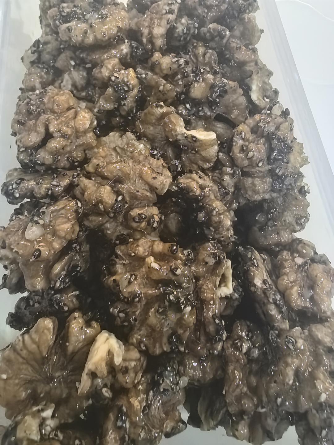 超简单懒人琥珀核桃（非油炸）