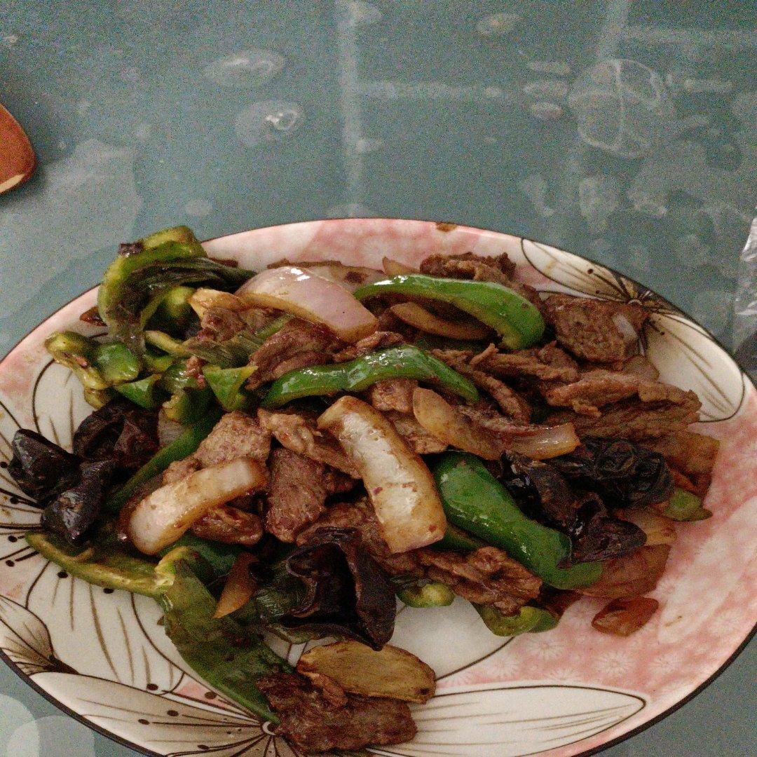 小炒牛肉片