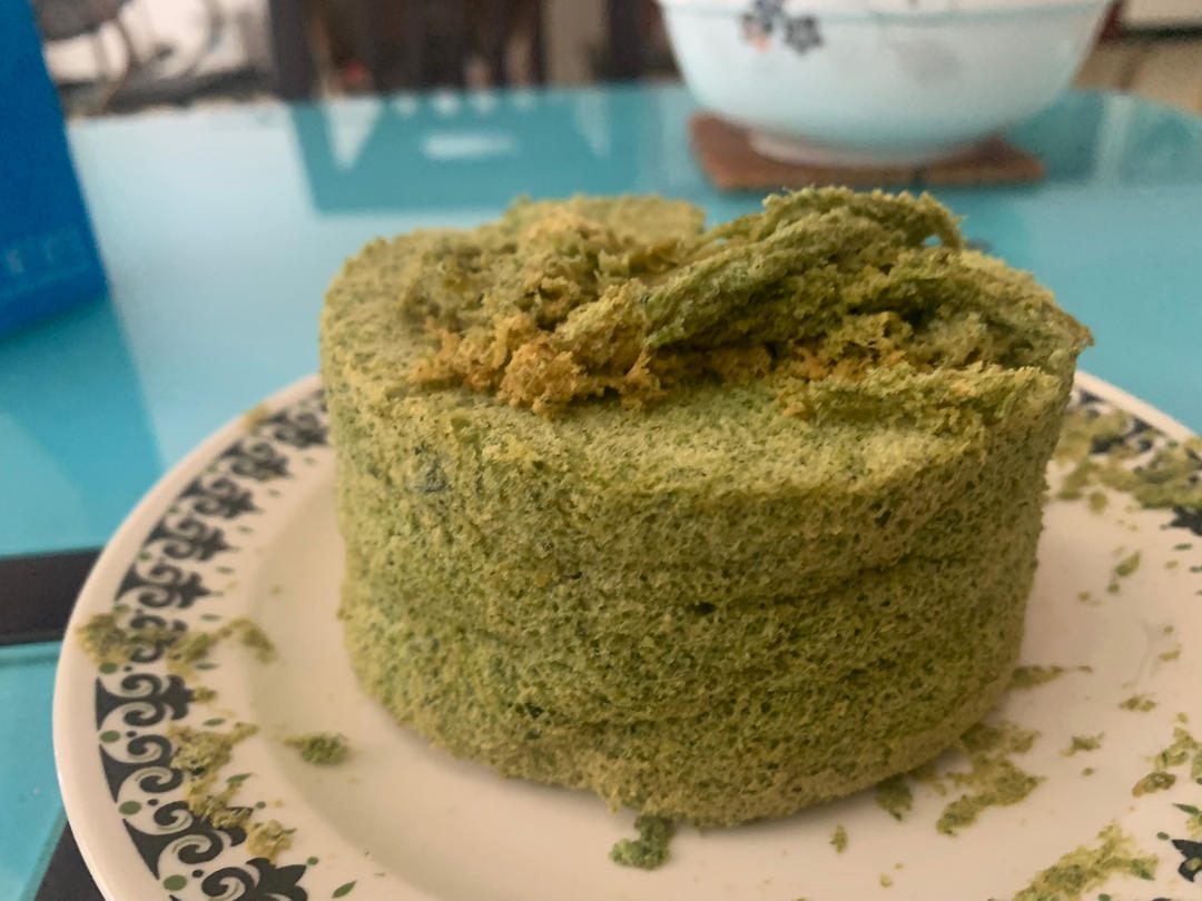 艾草蛋糕🌱淡雅清香 每一口都是天然春之味的蛋糕