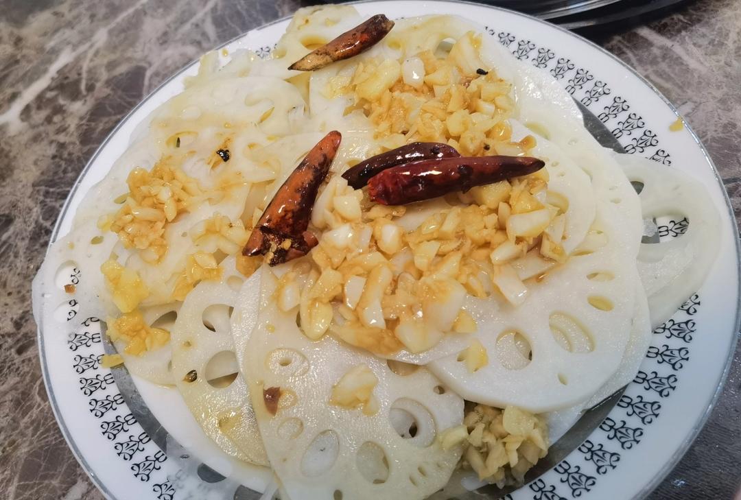 凉拌藕片