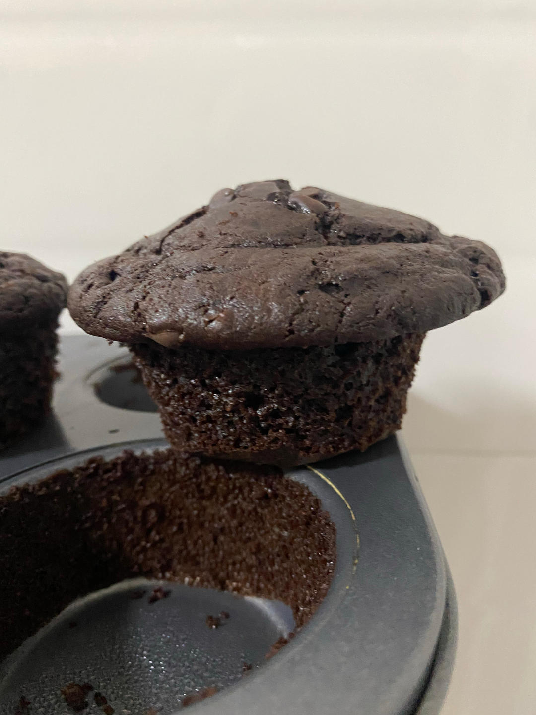 在家做巧克力蘑菇头麦芬蛋糕🍫