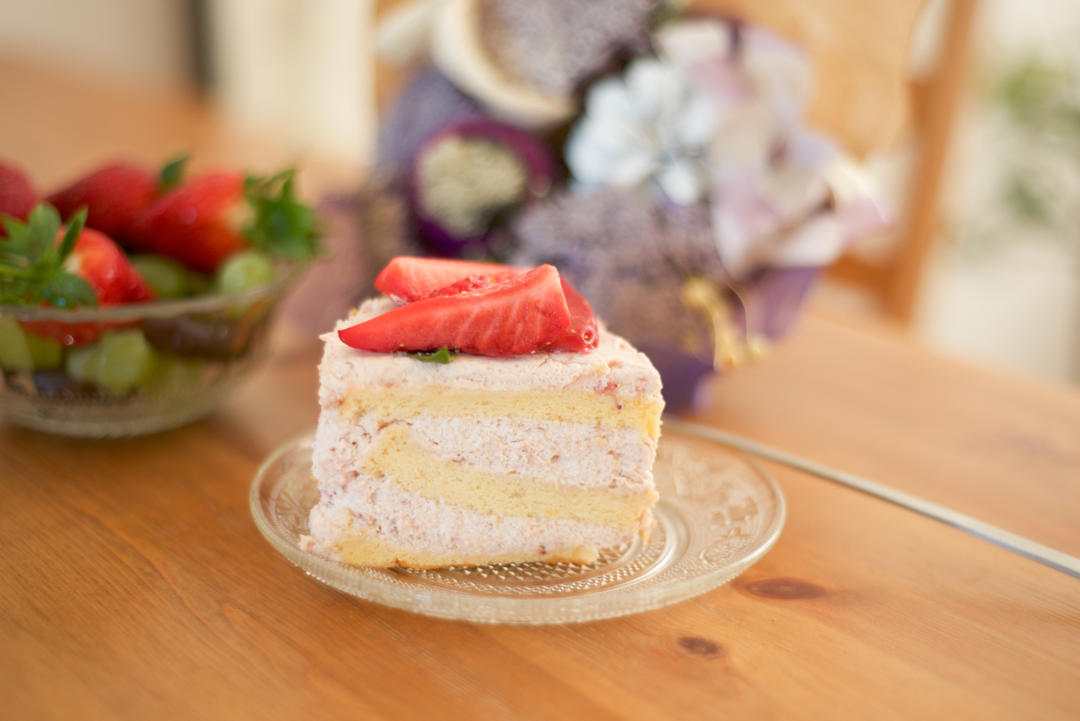 草莓冻芝士蛋糕