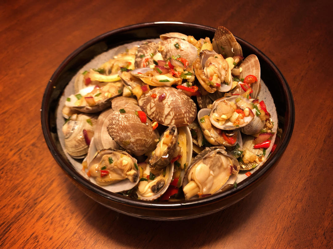 夏日清爽凉拌花甲，开胃下饭，专治没食欲