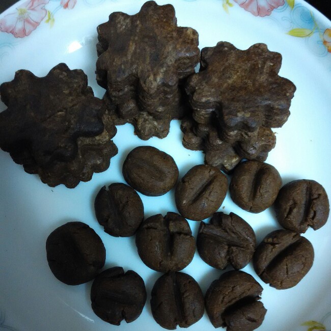 咖啡豆豆饼干