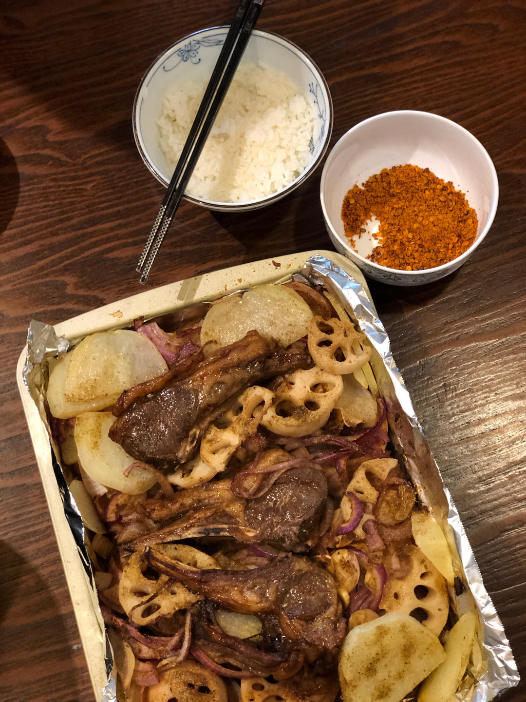 超好吃的烤羊排烤箱版