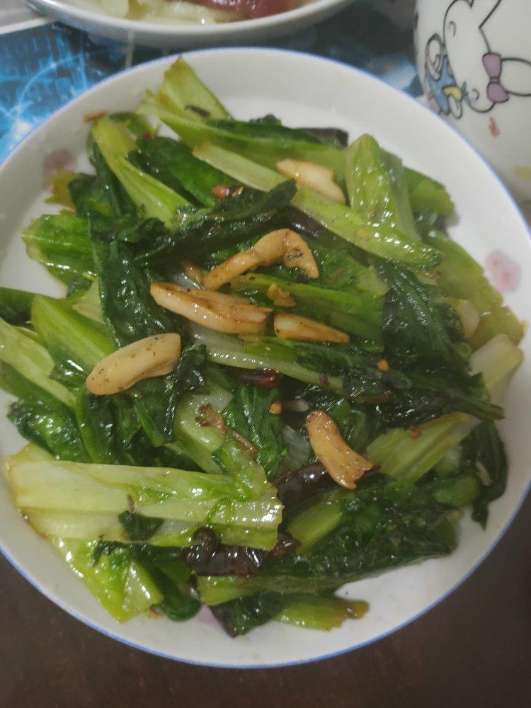 炝炒油麦菜