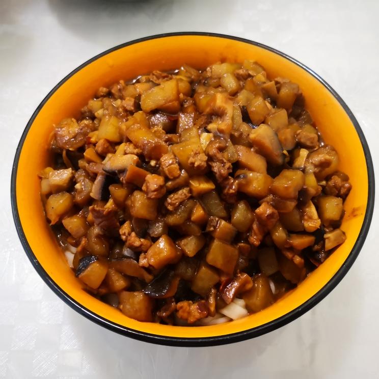 香菇土豆炸酱面（姨姨传授版）
