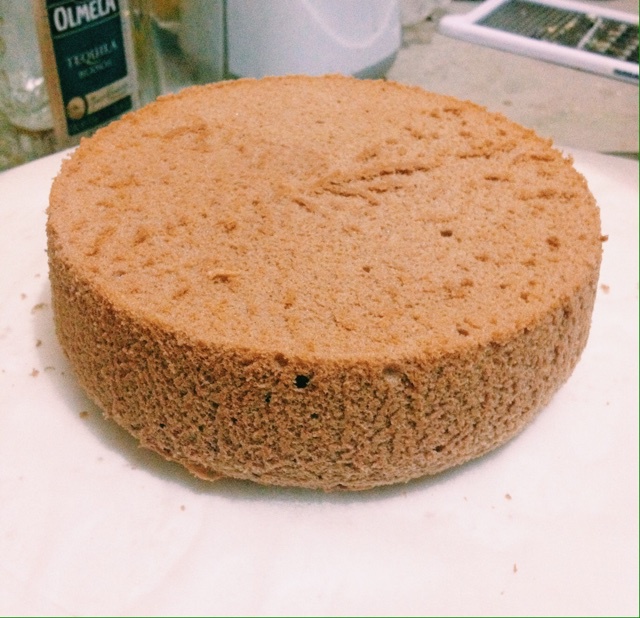 6寸原味戚风蛋糕