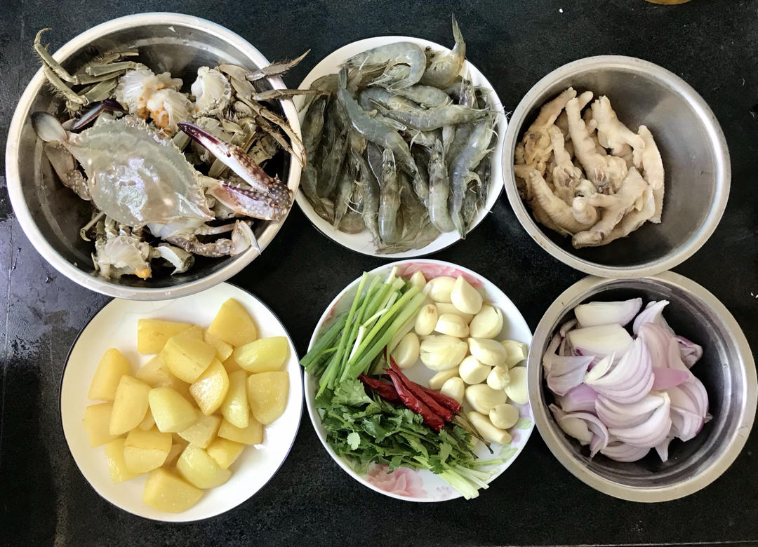 鸡爪明虾肉蟹煲：最终教程