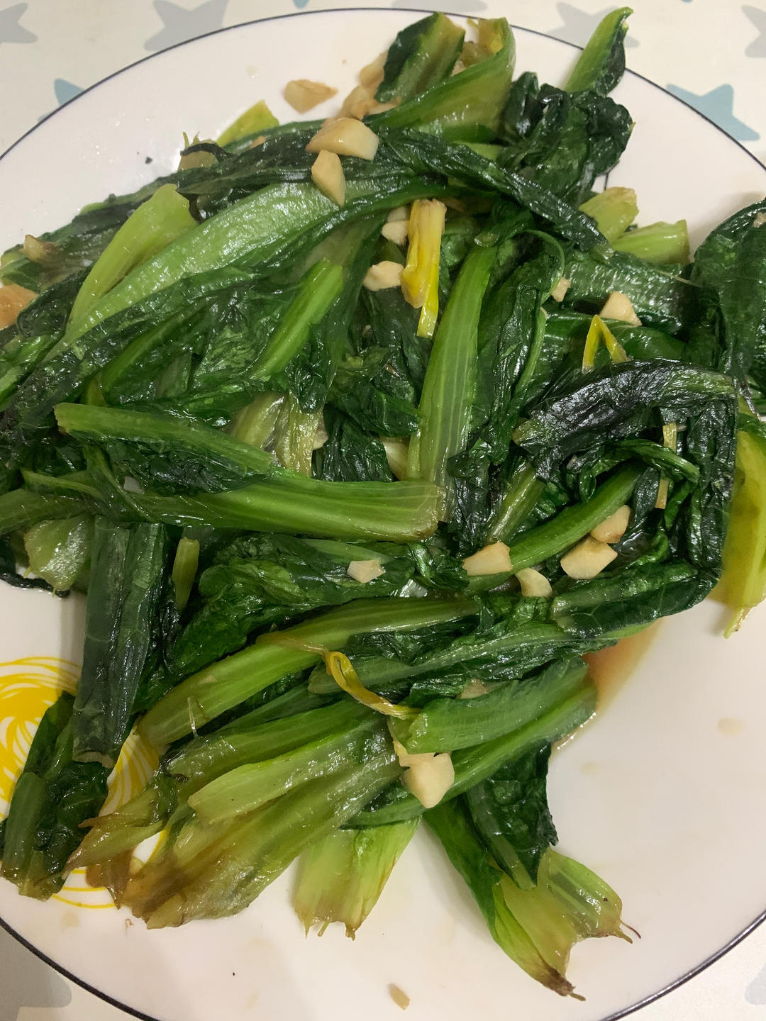 蒜蓉油麦菜（蚝油）