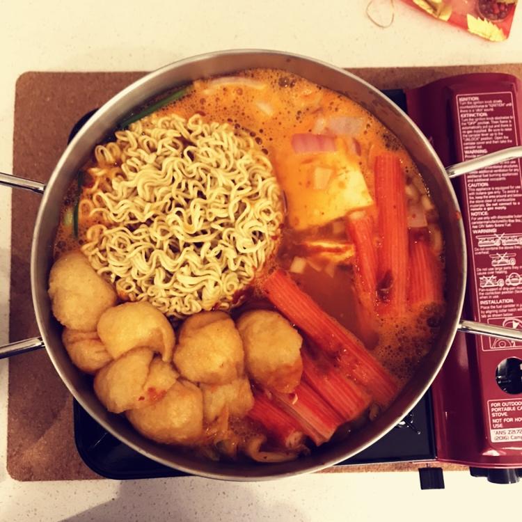 韩国部队锅拉面锅（超好吃）
