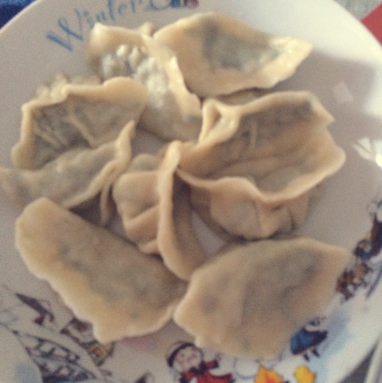 韭菜鸡蛋虾仁三鲜饺子