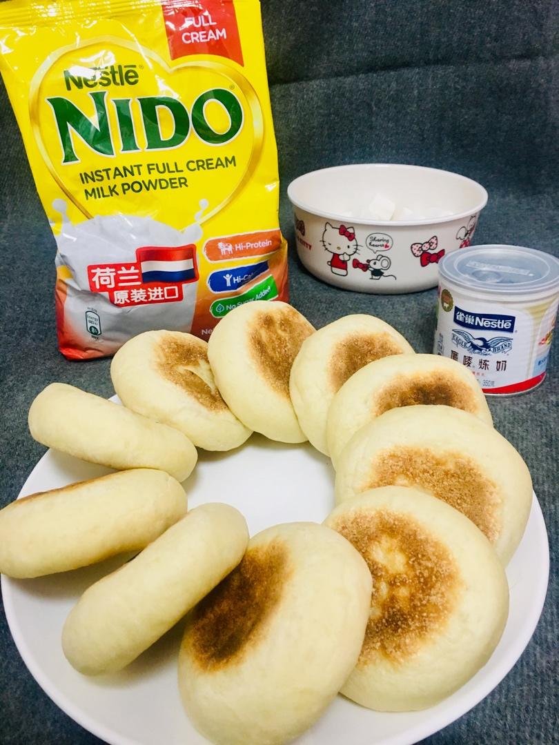 香甜奶酥馅烙饼