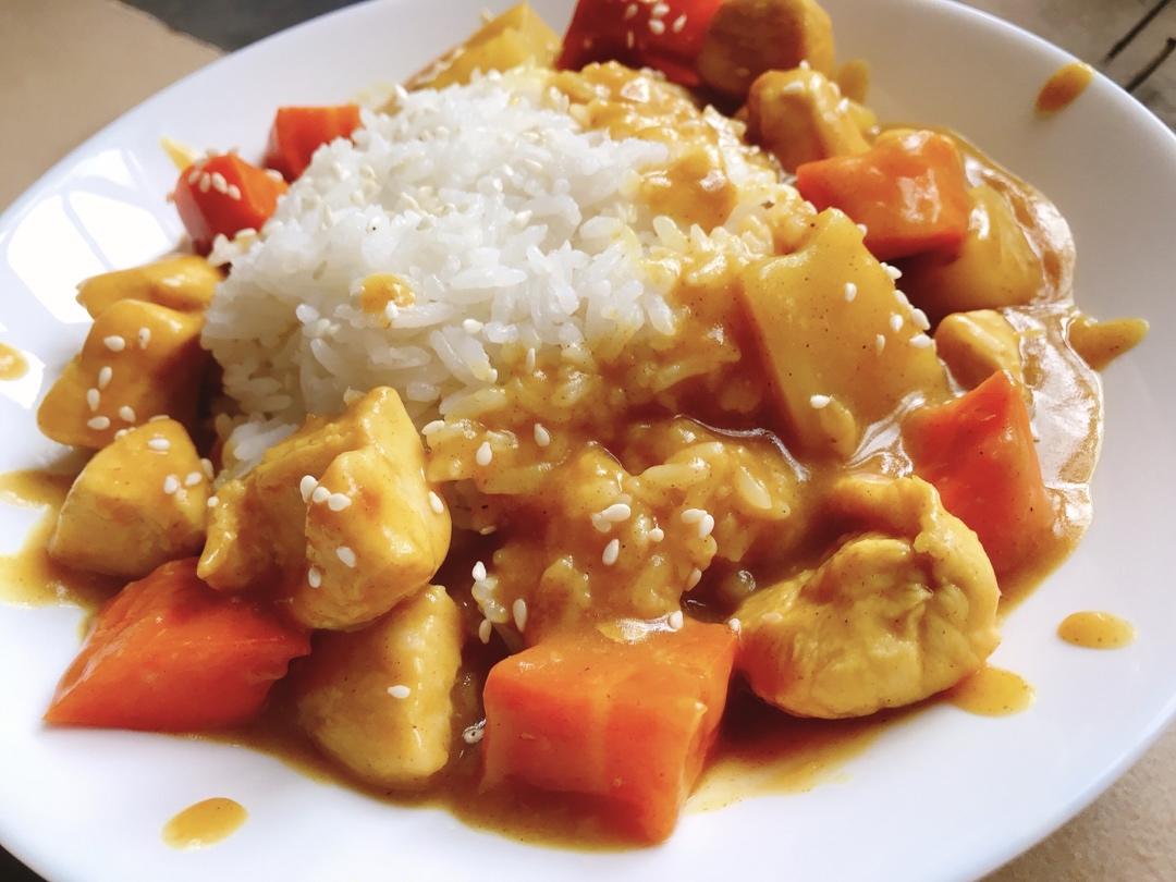 零失败日式咖喱鸡肉饭！！最正宗日本家庭做法！简单又好吃！