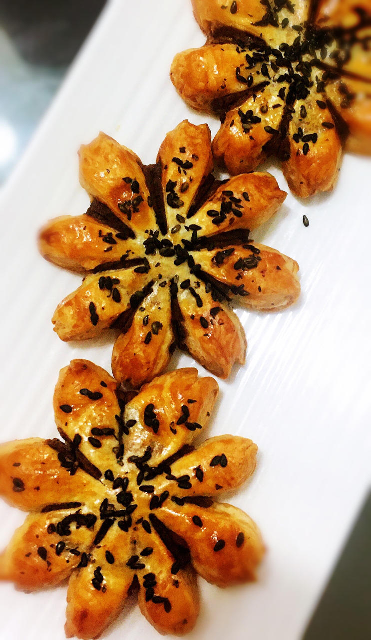 💯比月饼还好吃的手抓饼版桃花酥