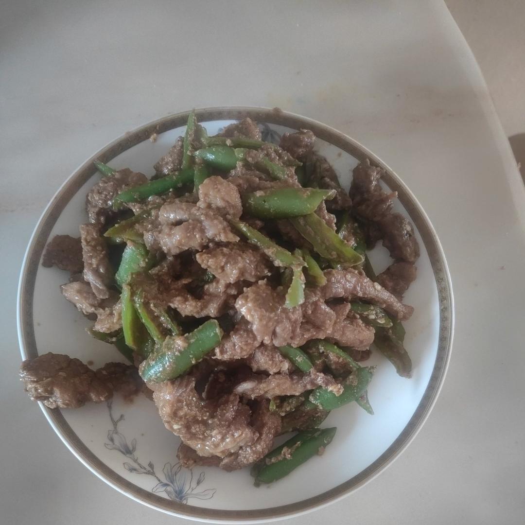 超简单的杭椒牛柳，米饭杀手！家常开胃菜哦～
