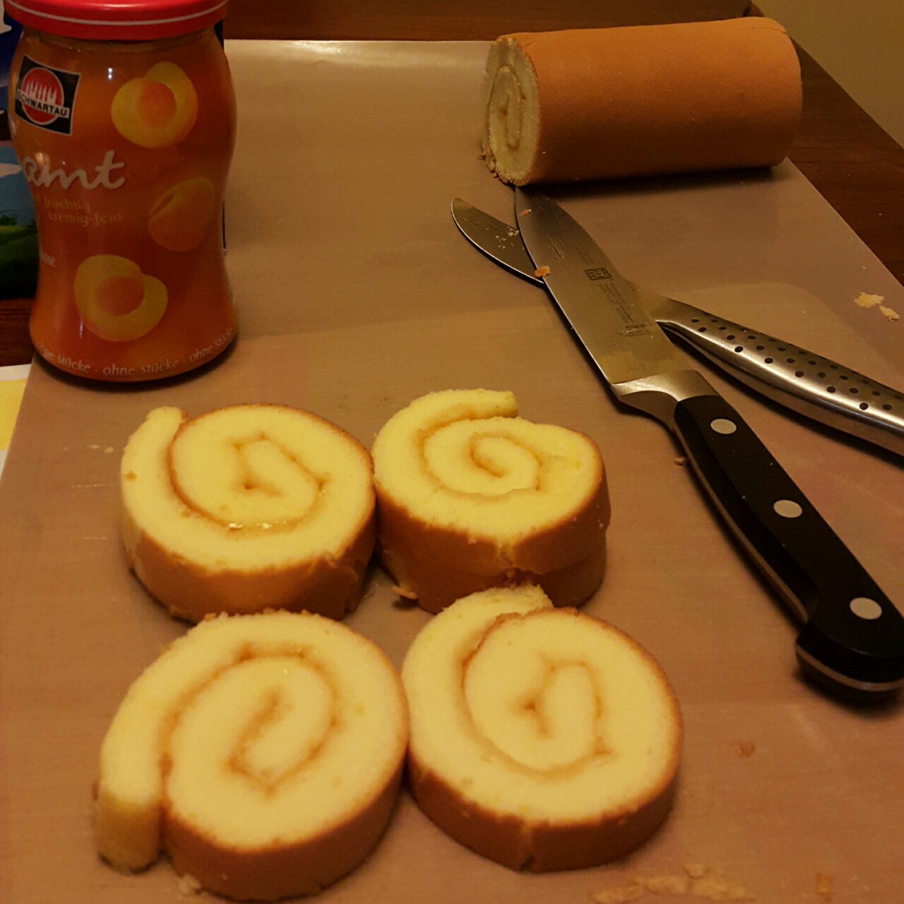 原味蛋糕卷