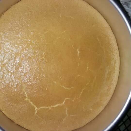 6寸原味戚风蛋糕