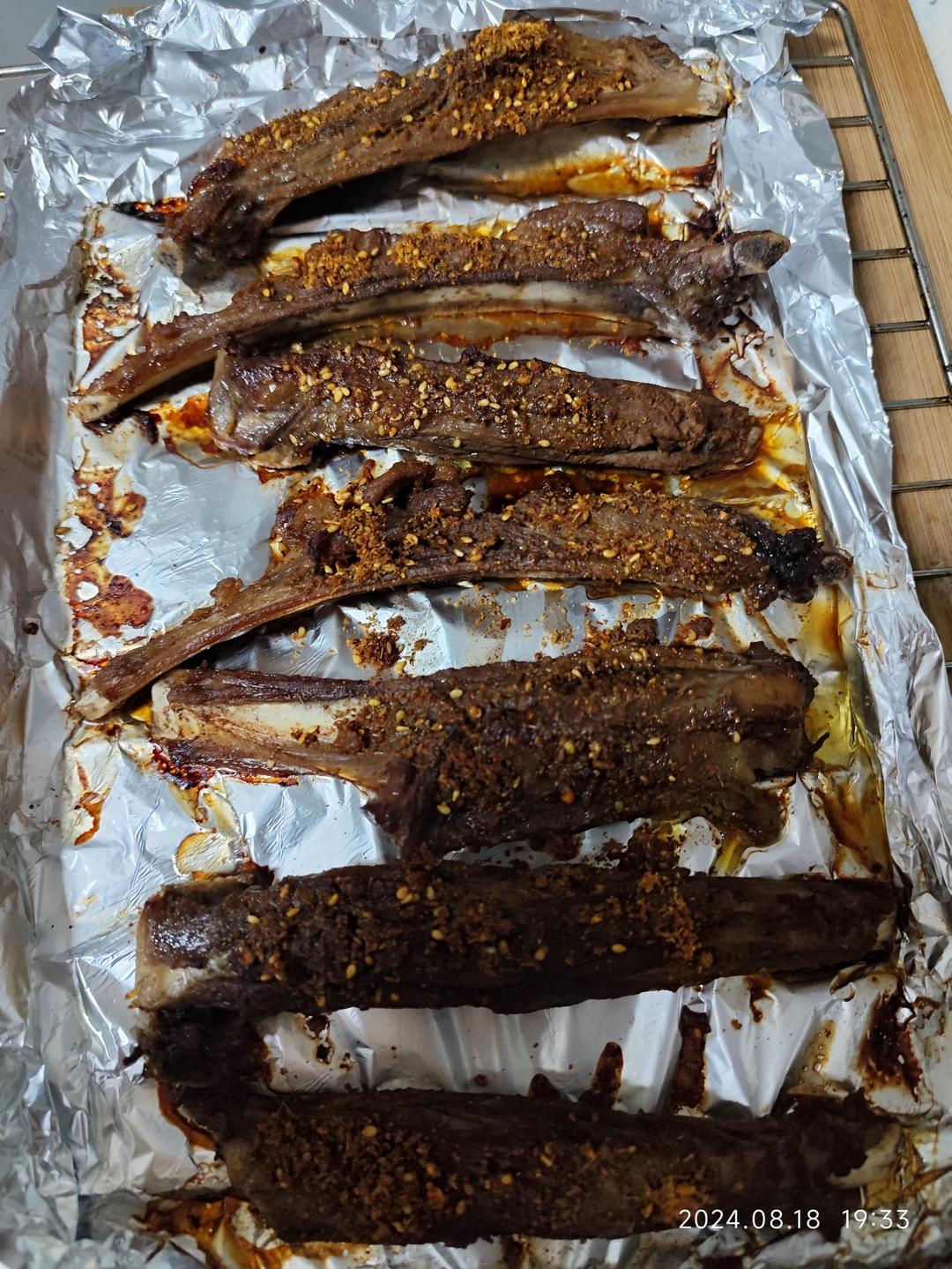 挡不住的诱惑～烤羊排