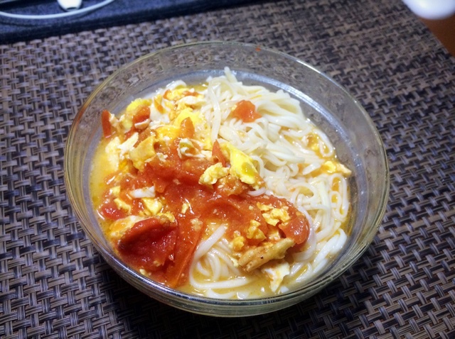 西红柿鸡蛋面