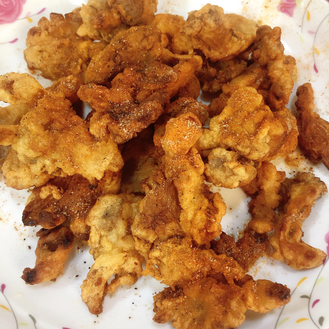 干炸蘑菇（家乡版）