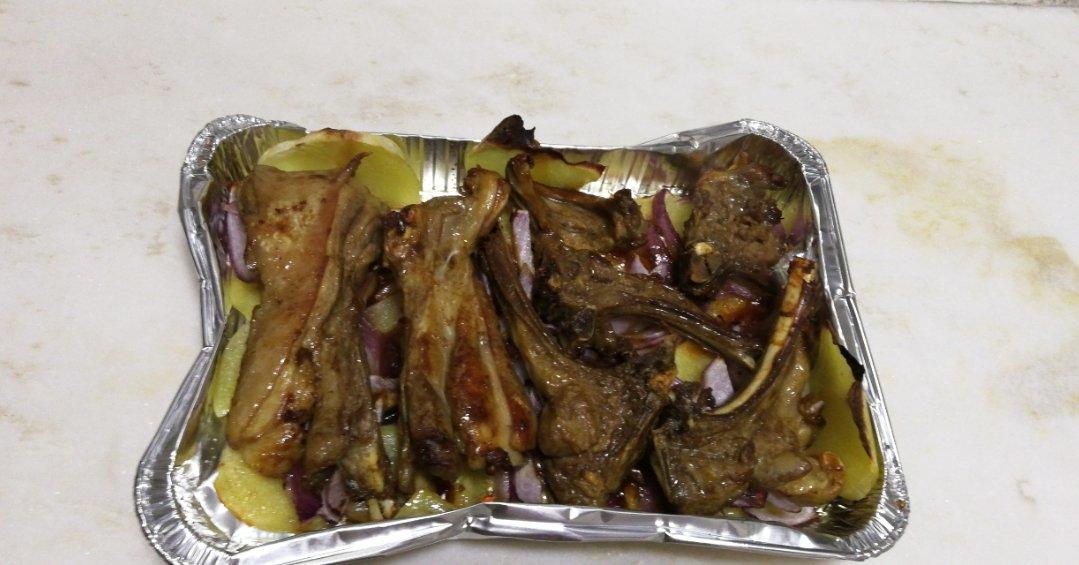 孜然烤羊排