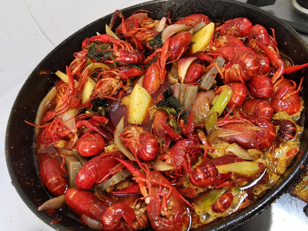 比外面还好吃的香辣小龙虾