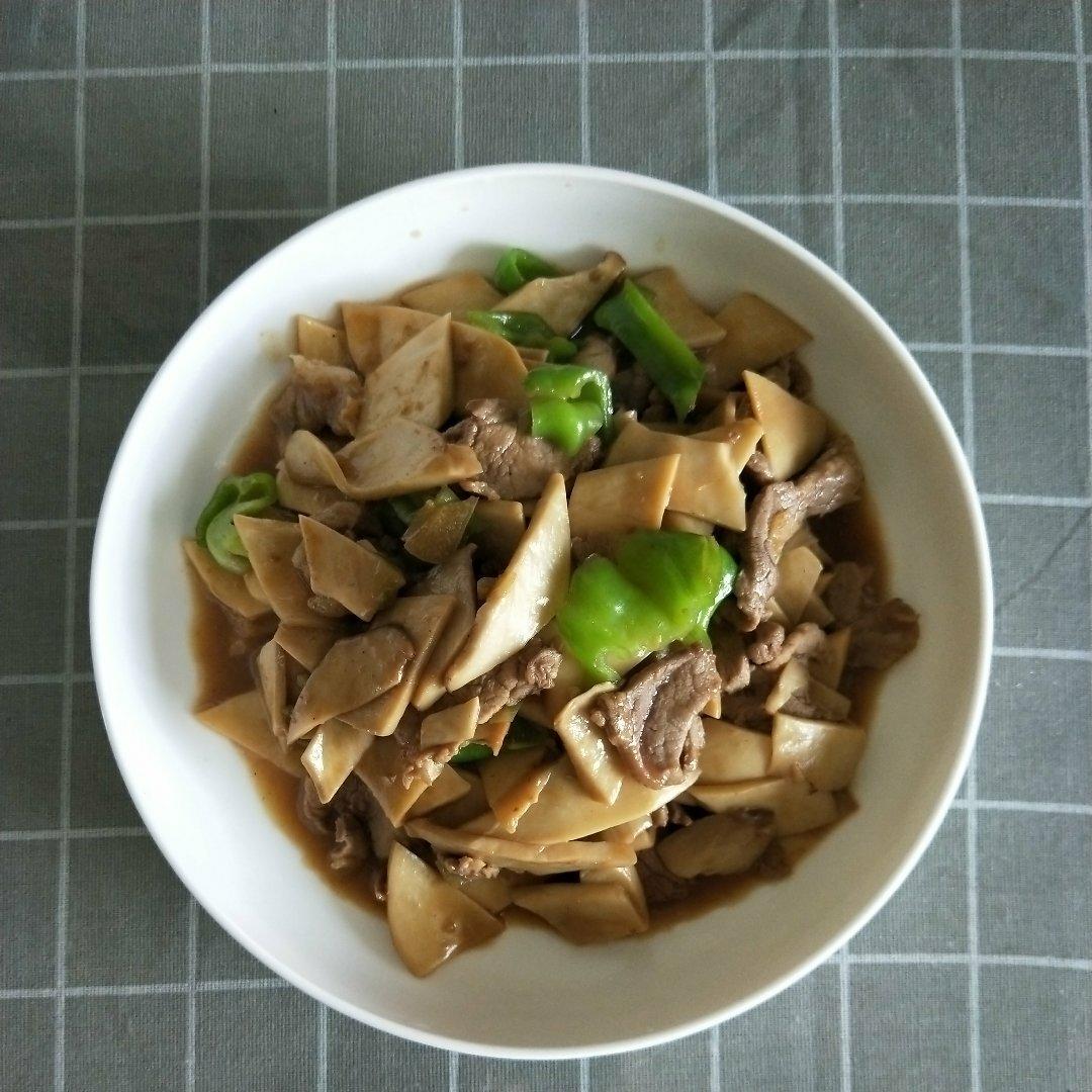 肉炒杏鲍菇