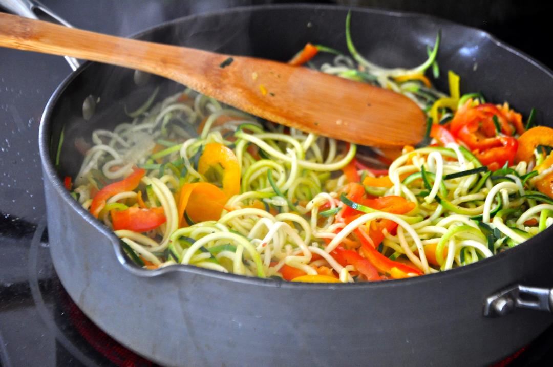 Zoodles 西葫芦面条的多种做法