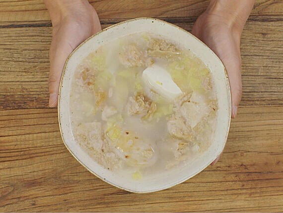猪油渣艿芋汤~的做法