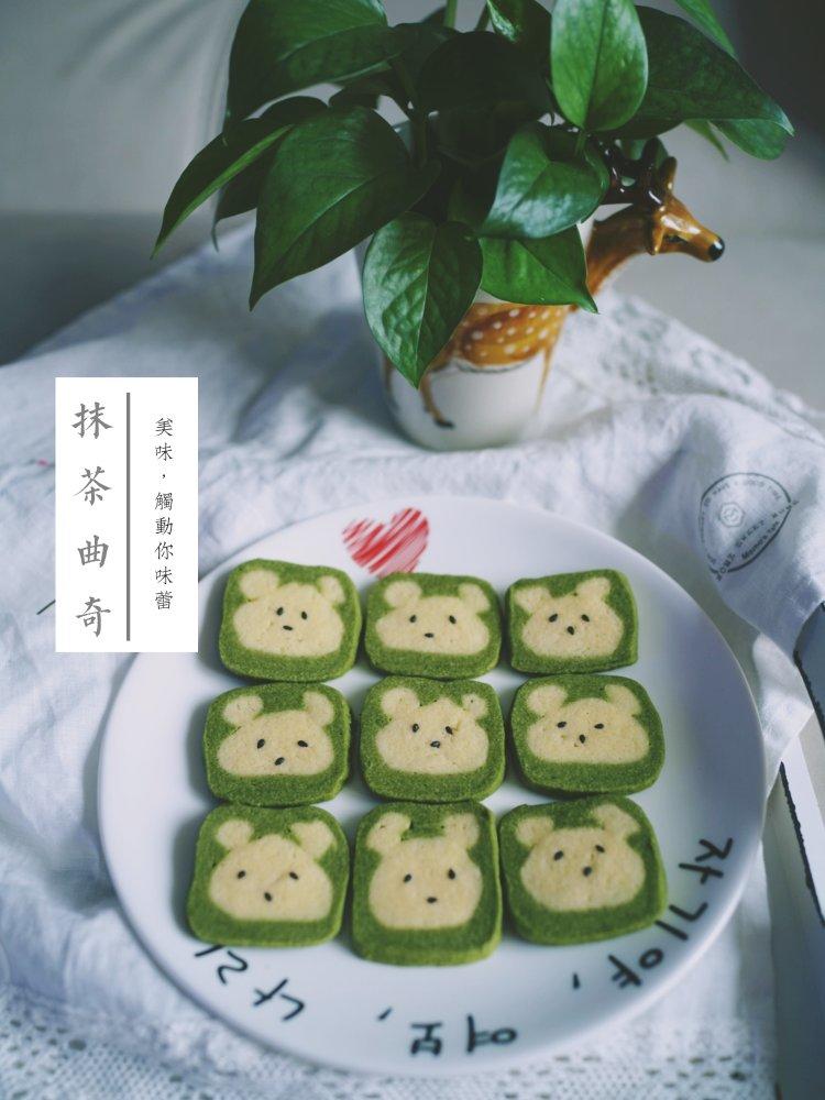 抹茶兔兔曲奇（比熊猫简单！超详细实物图+超良心手绘图）