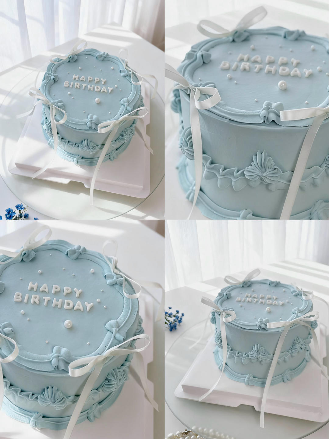 ins复古风奶油蛋糕