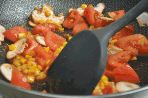 番茄虾仁豆腐汤的做法 步骤8