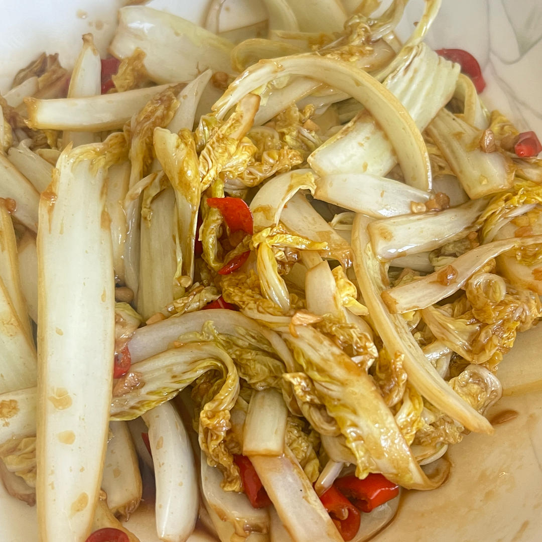 酸爽开胃的酸辣娃娃菜（白菜）