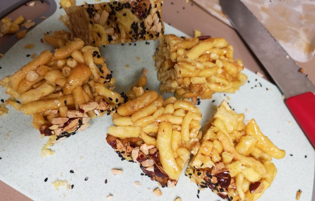 无麦芽糖蜂蜜沙琪玛的做法