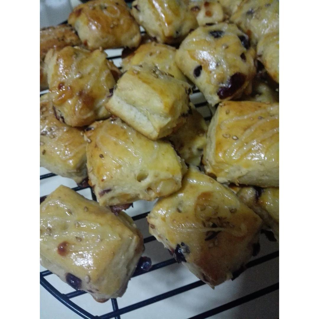 蔓越莓优格小面包块