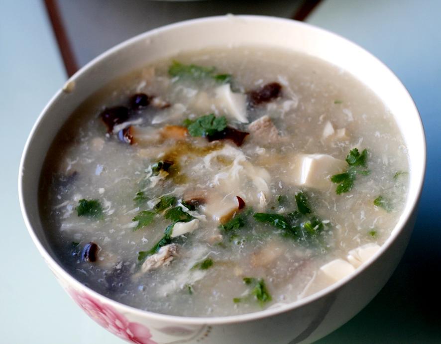 鲜美可口的——西湖牛肉羹