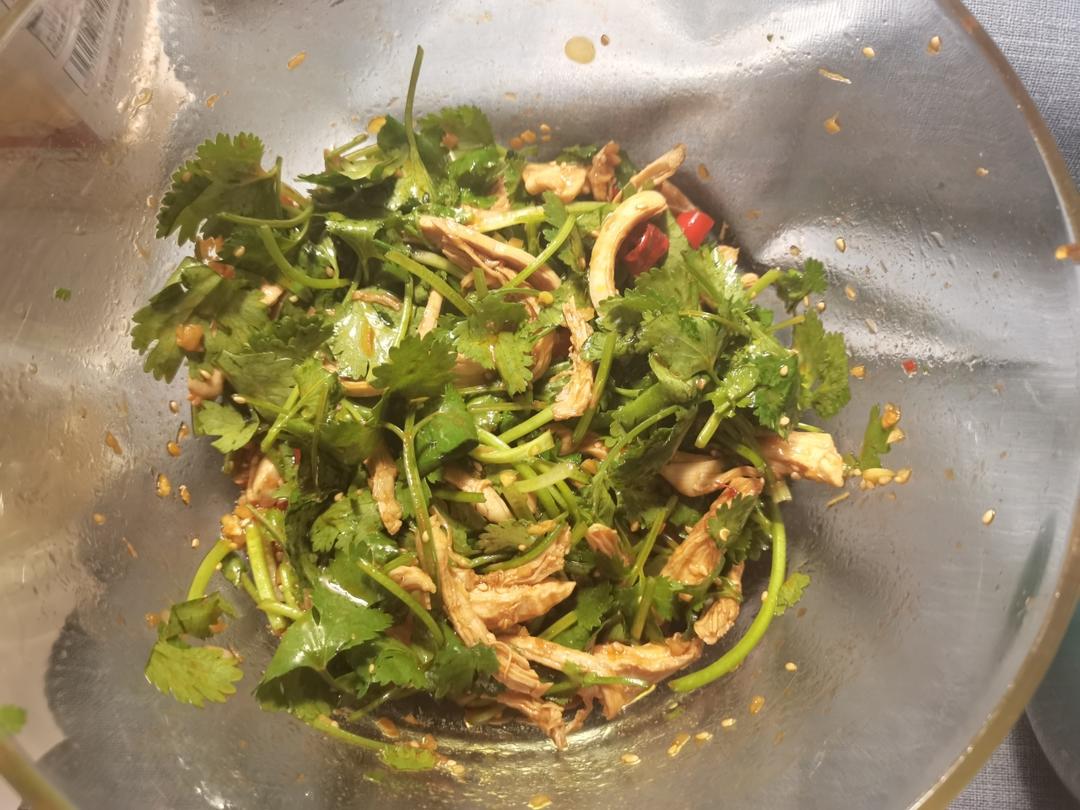 鸡胸肉这样做巨好吃❗️凉拌鸡丝😋低脂高蛋白