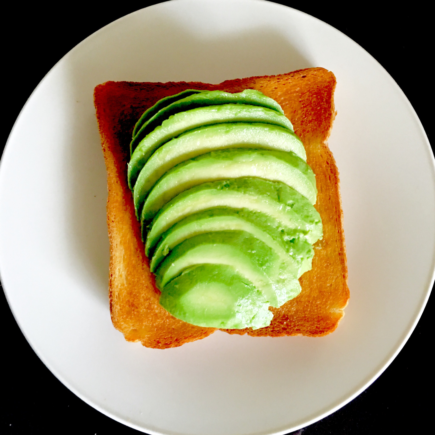 巨好吃的牛油果土司