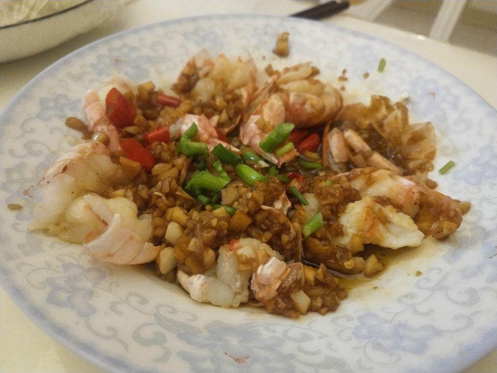 蒜蓉红虾  超好吃阿根廷大虾做法