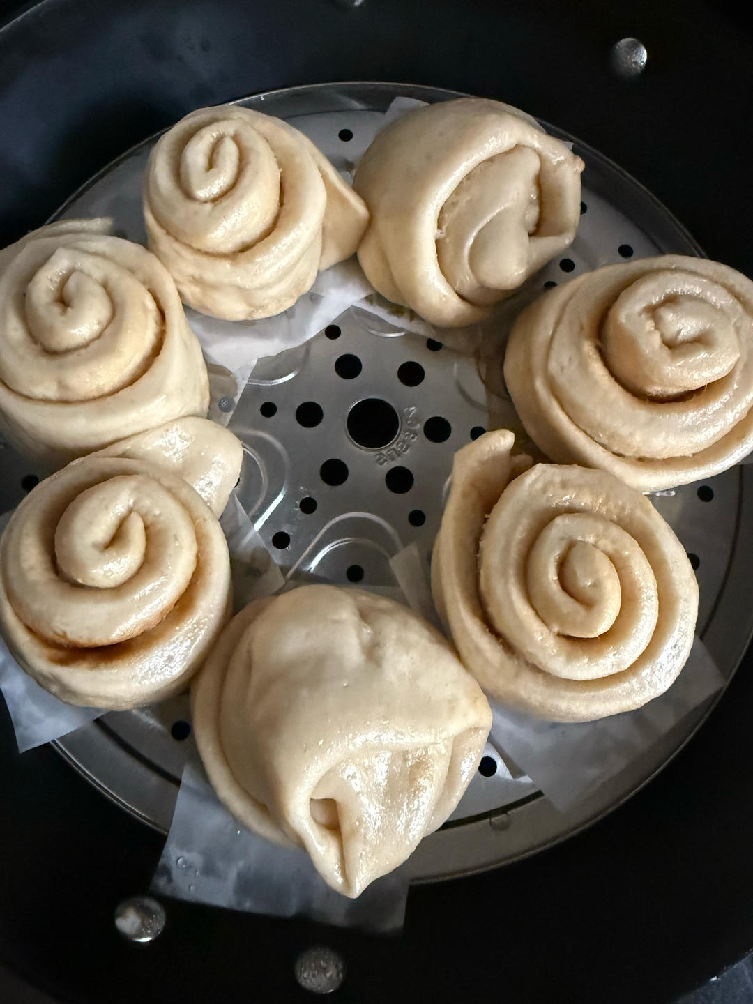 牛奶红糖馒头