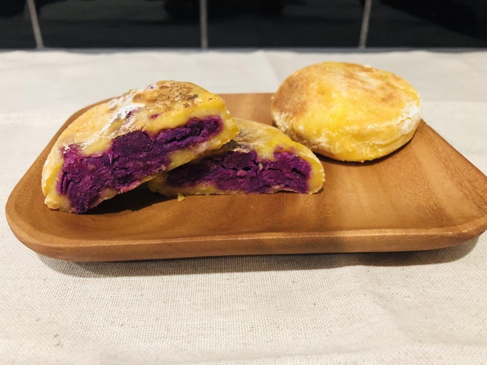紫薯南瓜饼