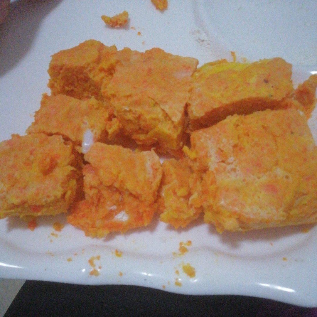 胡萝卜山药蒸糕